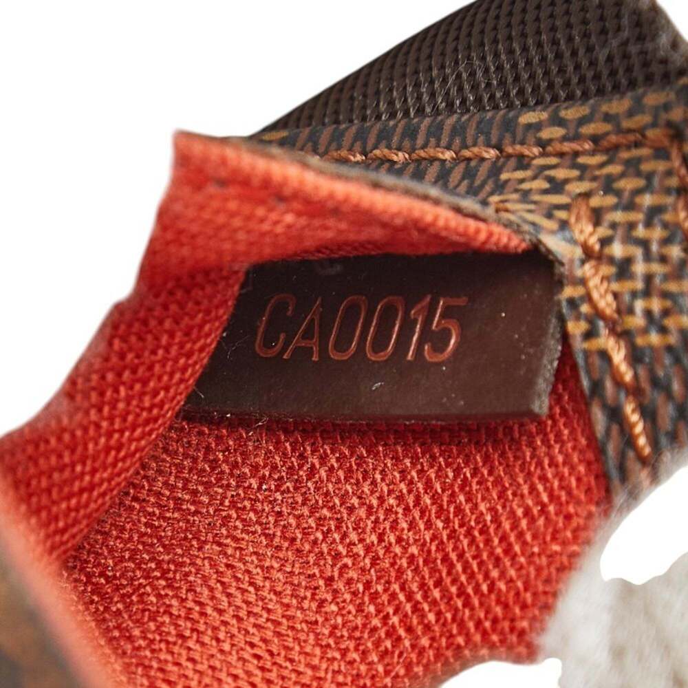 LOUIS VUITTON Authentic Brown Damier Leather Hobo Bag - Picture 12 of 12